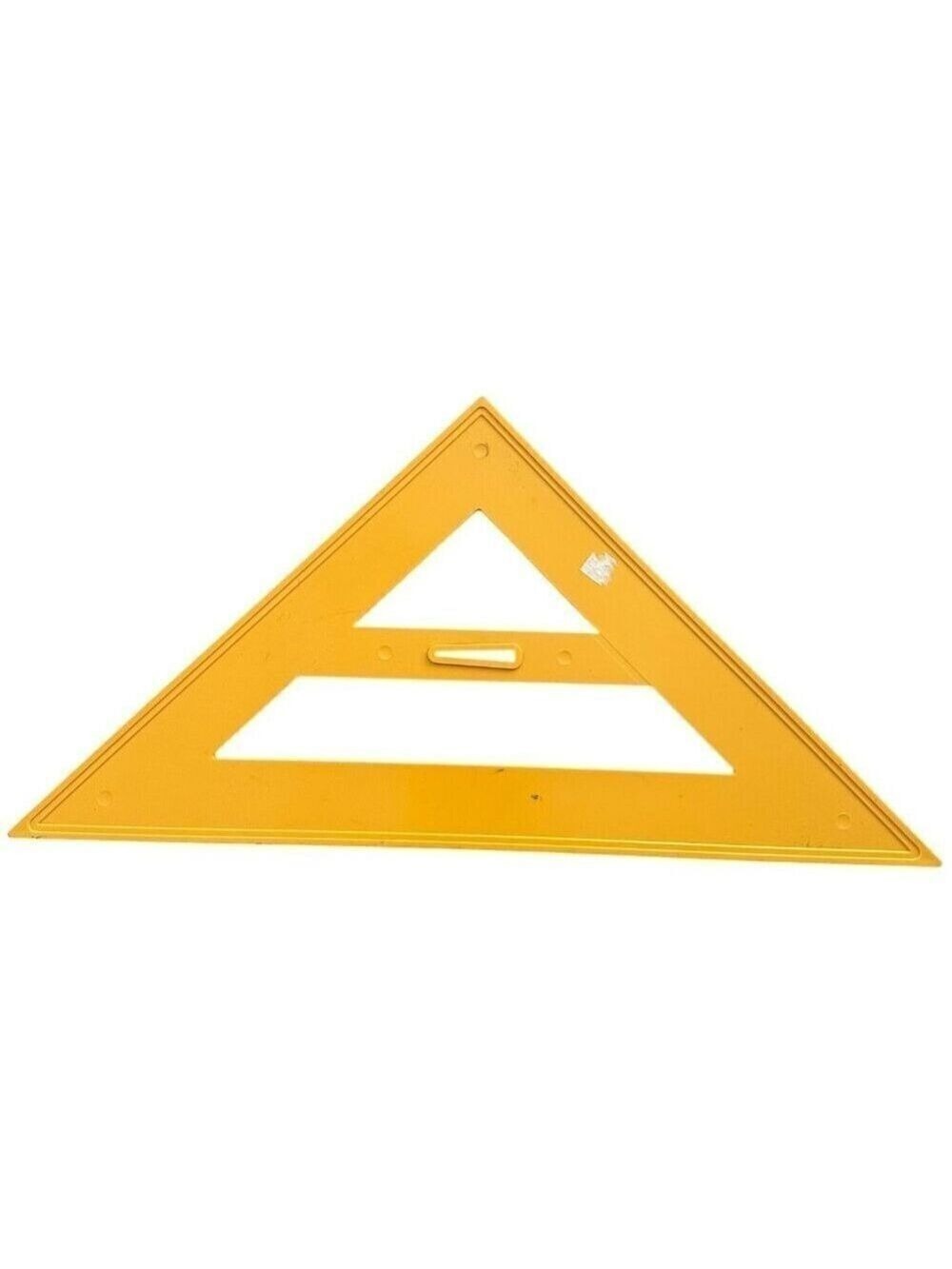 Learning Resources Safe T Protractor Triangle Big Ruler Geometry Tool Homeschool - Picture 9 of 15